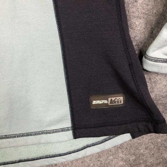 REI Polartec ¼ Zip Pullover Sweater Women's Large Colorblock Outdoors Warmth - Picture 4 of 10